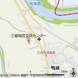 青森県弘前市三世寺鳴瀬42周辺の地図