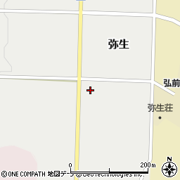 青森県弘前市弥生弥生平102周辺の地図