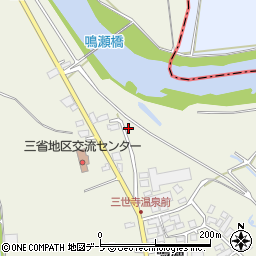 青森県弘前市三世寺鳴瀬97周辺の地図