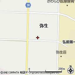 青森県弘前市弥生弥生平96周辺の地図