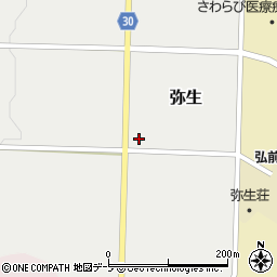 青森県弘前市弥生弥生平94周辺の地図