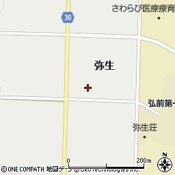 青森県弘前市弥生弥生平97周辺の地図
