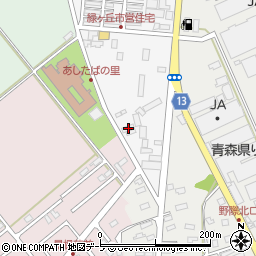 青森県黒石市緑ケ丘64周辺の地図
