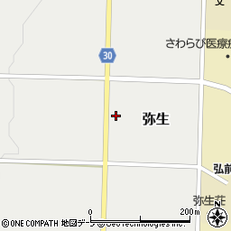 青森県弘前市弥生弥生平81周辺の地図