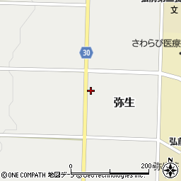 青森県弘前市弥生弥生平87周辺の地図