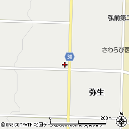 青森県弘前市弥生弥生平221周辺の地図