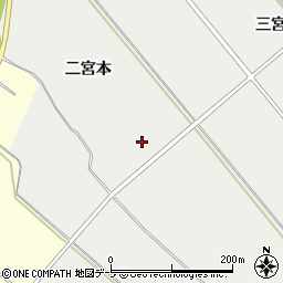 青森県藤崎町（南津軽郡）常盤（二宮本）周辺の地図