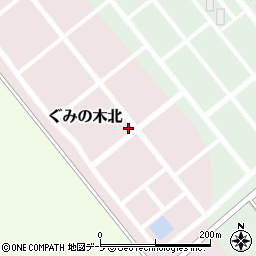 青森県黒石市ぐみの木北30周辺の地図