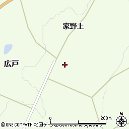 青森県西津軽郡深浦町広戸周辺の地図