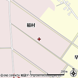 青森県藤崎町（南津軽郡）榊（稲村）周辺の地図