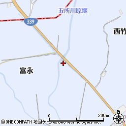 青森県南津軽郡藤崎町藤崎松野木131周辺の地図