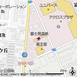 青森県黒石市富士見121周辺の地図