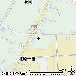 青森県黒石市赤坂野崎75-2周辺の地図