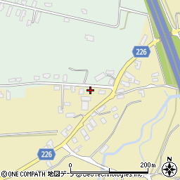 青森県黒石市上十川北原一番9-2周辺の地図