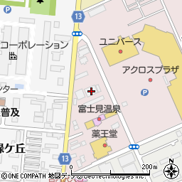 青森県黒石市富士見123周辺の地図