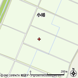 青森県弘前市高杉小幡周辺の地図