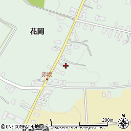青森県黒石市赤坂野崎41周辺の地図
