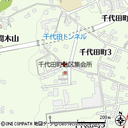 千代田町ふれあい公園周辺の地図