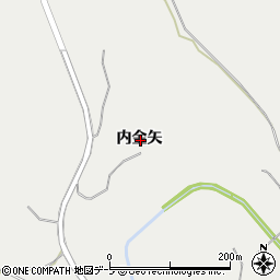 青森県上北郡六戸町犬落瀬内金矢周辺の地図