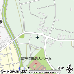 青森県黒石市赤坂池田86周辺の地図