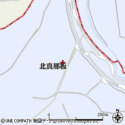 青森県藤崎町（南津軽郡）藤崎（北真那板）周辺の地図
