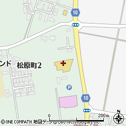 ネッツトヨタ青森　ツインプラザ三沢周辺の地図