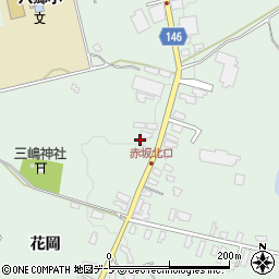 青森県黒石市三島宮元111周辺の地図