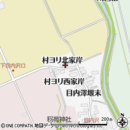 青森県黒石市下目内澤村ヨリ北家岸6周辺の地図