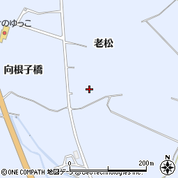 青森県南津軽郡藤崎町藤崎老松14周辺の地図