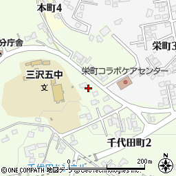 青森県三沢市古間木山141-91周辺の地図