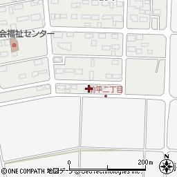 青森県三沢市前平2丁目7周辺の地図