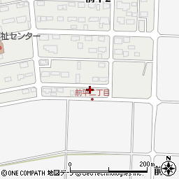 青森県三沢市前平2丁目7-6周辺の地図