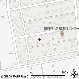 青森県三沢市前平1丁目5周辺の地図