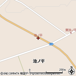 池ノ平周辺の地図