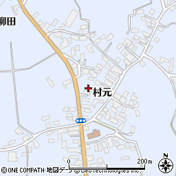 青森県北津軽郡板柳町飯田村元周辺の地図