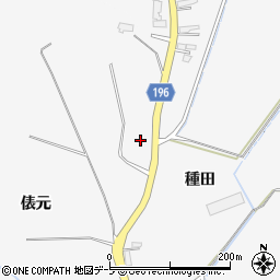 青森県南津軽郡藤崎町水沼俵元周辺の地図