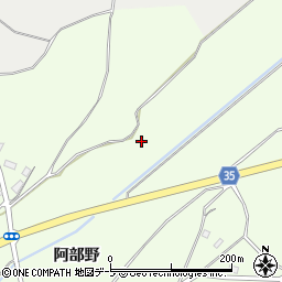 青森県弘前市高杉阿部野周辺の地図