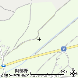 青森県弘前市高杉（阿部野）周辺の地図