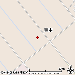 青森県黒石市西馬場尻種本周辺の地図