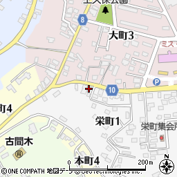 有限会社熊谷工務店丸忠周辺の地図