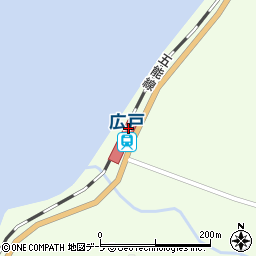 広戸駅周辺の地図