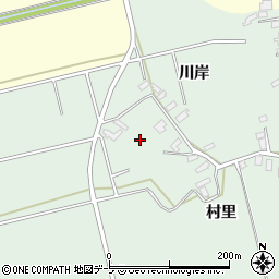 青森県黒石市三島村里5周辺の地図