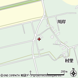 青森県黒石市三島村里4周辺の地図