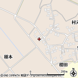 青森県黒石市西馬場尻村元3周辺の地図