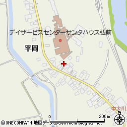 青森県弘前市大川中桜川16周辺の地図
