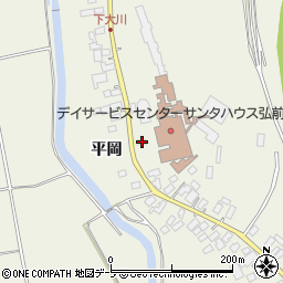 青森県弘前市大川中桜川17周辺の地図
