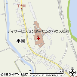 青森県弘前市大川中桜川18-2周辺の地図