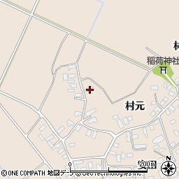 青森県黒石市西馬場尻村元22周辺の地図