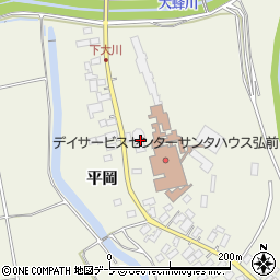 青森県弘前市大川中桜川19周辺の地図