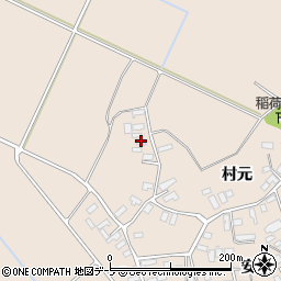 青森県黒石市西馬場尻村元15周辺の地図